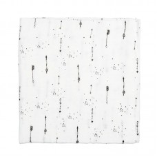 Muselina Bambú Arrows Blanco BimbiPirulos 